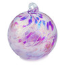 4-inch Stoneware Christmas Ball Ornament - Polmedia Polish Pottery H5706M