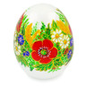 4-inch Stoneware Egg Figurine - Polmedia Polish Pottery H4268M