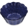4-inch Stoneware Fluted Bowl - Polmedia Polish Pottery H9366K
