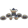 4-inch Stoneware Mini Tea Set - Polmedia Polish Pottery H6730K
