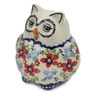 4-inch Stoneware Owl Figurine - Polmedia Polish Pottery H7942K