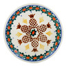 4-inch Stoneware Plate - Polmedia Polish Pottery H4732A