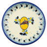 4-inch Stoneware Plate - Polmedia Polish Pottery H8210L
