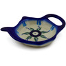 4-inch Stoneware Tea Bag or Lemon Plate - Polmedia Polish Pottery H0037K