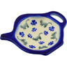 4-inch Stoneware Tea Bag or Lemon Plate - Polmedia Polish Pottery H0775F