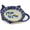 4-inch Stoneware Tea Bag or Lemon Plate - Polmedia Polish Pottery H9525J