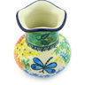 4-inch Stoneware Vase - Polmedia Polish Pottery H5469G