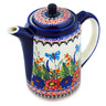 42 oz Stoneware Tea or Coffee Pot - Polmedia Polish Pottery H3085D