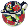 42 oz Stoneware Tea or Coffee Pot - Polmedia Polish Pottery H4051N