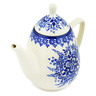45 oz Stoneware Tea or Coffee Pot - Polmedia Polish Pottery H0632N
