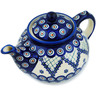 47 oz Stoneware Tea or Coffee Pot - Polmedia Polish Pottery H2334M