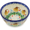 5-inch Stoneware Bowl - Polmedia Polish Pottery H5621J