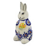 5-inch Stoneware Bunny Figurine - Polmedia Polish Pottery H2788K