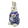 5-inch Stoneware Bunny Figurine - Polmedia Polish Pottery H2817K