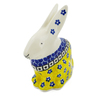 5-inch Stoneware Bunny Figurine - Polmedia Polish Pottery H4301K