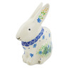 5-inch Stoneware Bunny Figurine - Polmedia Polish Pottery H4305K