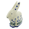 5-inch Stoneware Bunny Figurine - Polmedia Polish Pottery H5864K