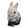 5-inch Stoneware Bunny Figurine - Polmedia Polish Pottery H6649K