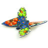 5-inch Stoneware Butterfly Figurine - Polmedia Polish Pottery H3386F