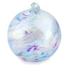 5-inch Stoneware Christmas Ball Ornament - Polmedia Polish Pottery H5707M