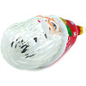 5-inch Stoneware Christmas Ball Ornament - Polmedia Polish Pottery H5888N