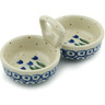 5-inch Stoneware Condiment Dish - Polmedia Polish Pottery H2920I