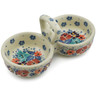 5-inch Stoneware Condiment Dish - Polmedia Polish Pottery H7331J