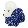 5-inch Stoneware Dog Figurine - Polmedia Polish Pottery H2851M