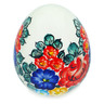 5-inch Stoneware Egg Figurine - Polmedia Polish Pottery H5752M