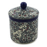 5-inch Stoneware Jar with Lid - Polmedia Polish Pottery H8177J