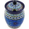 5-inch Stoneware Jar with Lid with Opening - Polmedia Polish Pottery H4342G