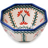 5-inch Stoneware Octagonal Bowl - Polmedia Polish Pottery H3794M