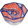 5-inch Stoneware Octagonal Bowl - Polmedia Polish Pottery H8690L