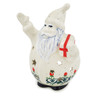 5-inch Stoneware Santa Clause Figurine - Polmedia Polish Pottery H3735L