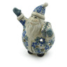 5-inch Stoneware Santa Clause Figurine - Polmedia Polish Pottery H4017K