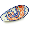 5-inch Stoneware Spoon Rest - Polmedia Polish Pottery H8575H