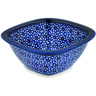 5-inch Stoneware Square Bowl - Polmedia Polish Pottery H5777F