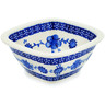 5-inch Stoneware Square Bowl - Polmedia Polish Pottery H7485D