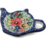 5-inch Stoneware Tea Bag or Lemon Plate - Polmedia Polish Pottery H2190J