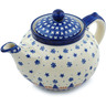 52 oz Stoneware Tea or Coffee Pot - Polmedia Polish Pottery H7875G