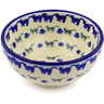 6-inch Stoneware Bowl - Polmedia Polish Pottery H1833G