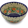 6-inch Stoneware Bowl - Polmedia Polish Pottery H7038J