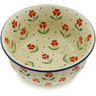6-inch Stoneware Bowl - Polmedia Polish Pottery H9460J