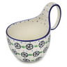 6-inch Stoneware Bowl with Handles - Polmedia Polish Pottery H2038L
