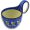 6-inch Stoneware Bowl with Handles - Polmedia Polish Pottery H2461E