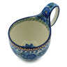 6-inch Stoneware Bowl with Handles - Polmedia Polish Pottery H4481I