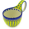 6-inch Stoneware Bowl with Handles - Polmedia Polish Pottery H8733D