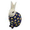 6-inch Stoneware Bunny Figurine - Polmedia Polish Pottery H3321K