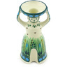 6-inch Stoneware Candle Holder - Polmedia Polish Pottery H5760G