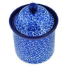 6-inch Stoneware Jar with Lid - Polmedia Polish Pottery H7620M